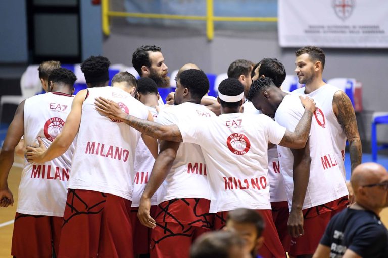 Il Covid non risparmia neanche il basket: un positivo tra le file dell’Olimpia Milano