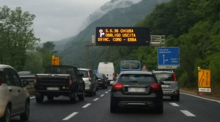 La SS 36 è la superstrada più trafficata d’Italia: i numeri