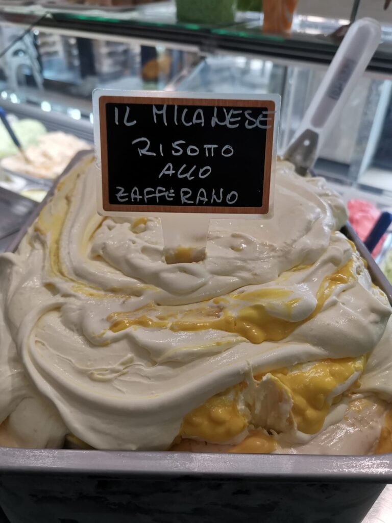 A Varedo nasce il gelato al “risotto alla milanese”