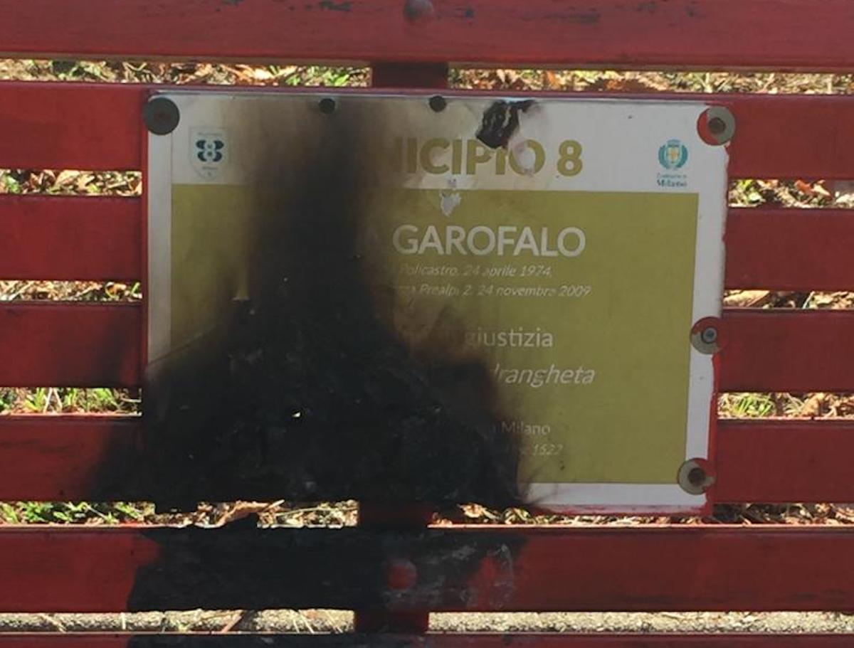 Danneggiata la targa di Piazza Prealpi in ricordo di Lea Garofalo