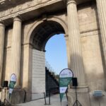 La Porta Monumentale appena restaurata
