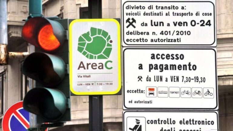 viabilità a milano, Centro di Milano chiuso alle auto