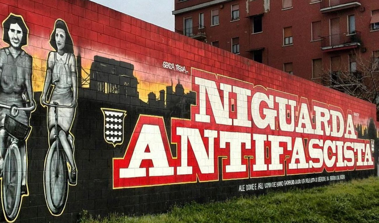 Niguarda antifascista, il murales