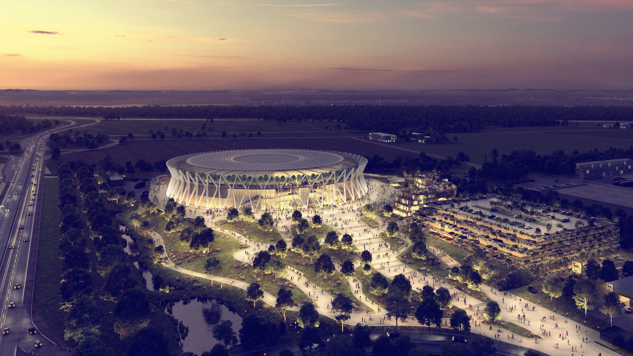 nuovo stadio San Siro, il progetto di Populous in Germania