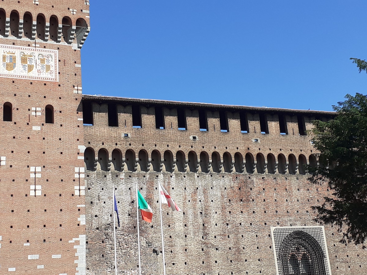 Castello Sforzesco, il restauro e le riparazioni