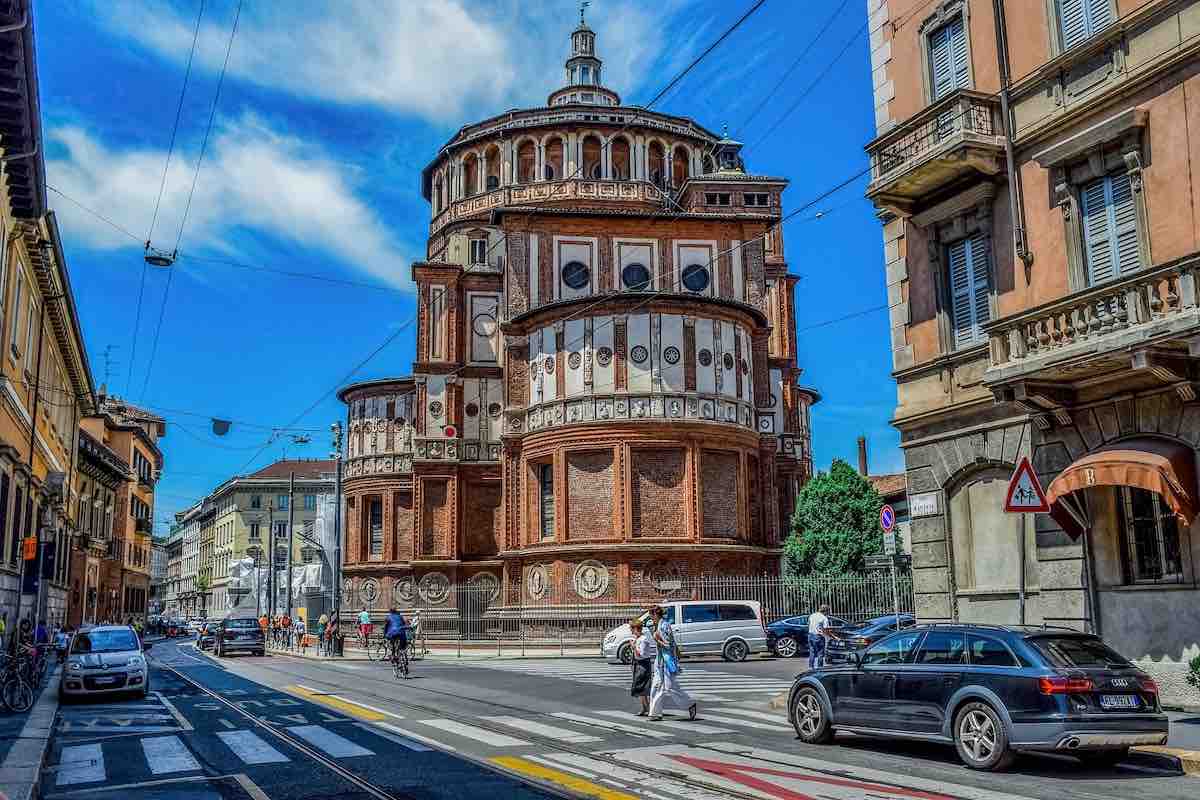 Milano, Corso Magenta, chiesa di Santa Maria Delle Grazie, foto Pixabay