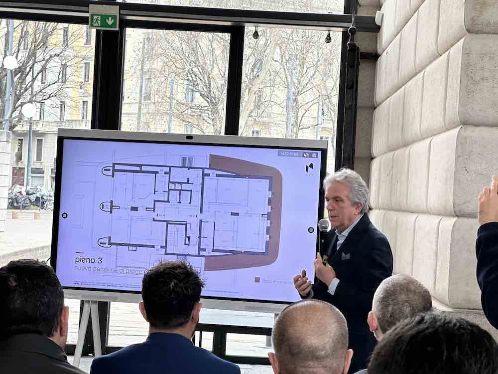 Rinasce la Torre Antonini a Milano, architetto Marco Piva