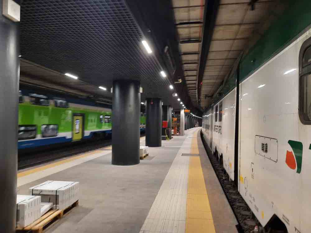 I lavori alla stazione di Milano Domodossola