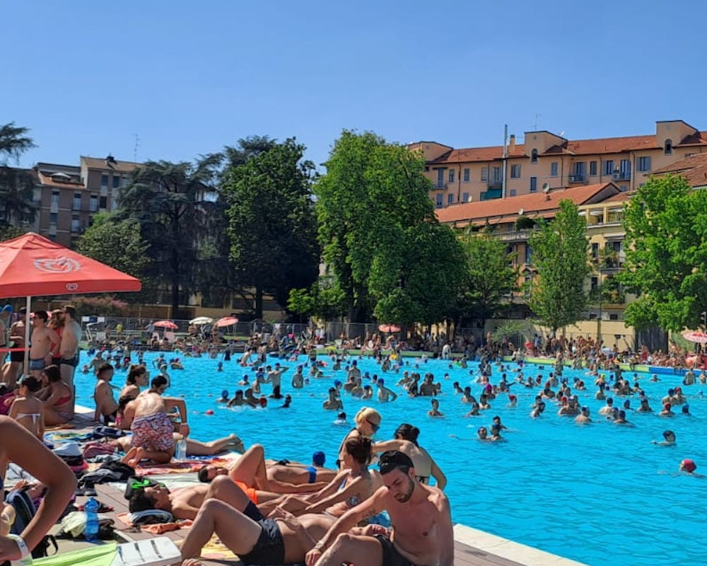 Piscine a Milano, la piscina Romano oggi