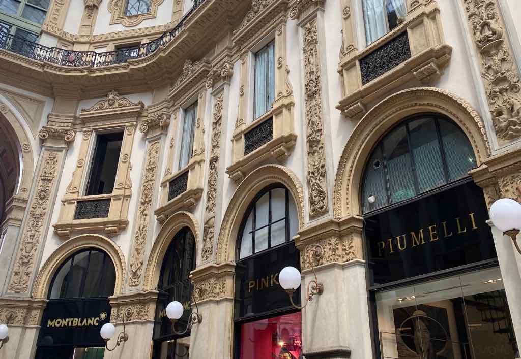 La Galleria Vittorio Emanuele II a Milano
