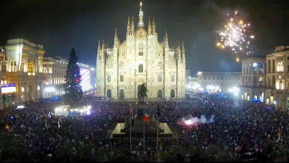 Capodanno a Milano 2024, foto Agenzia Fotogramma