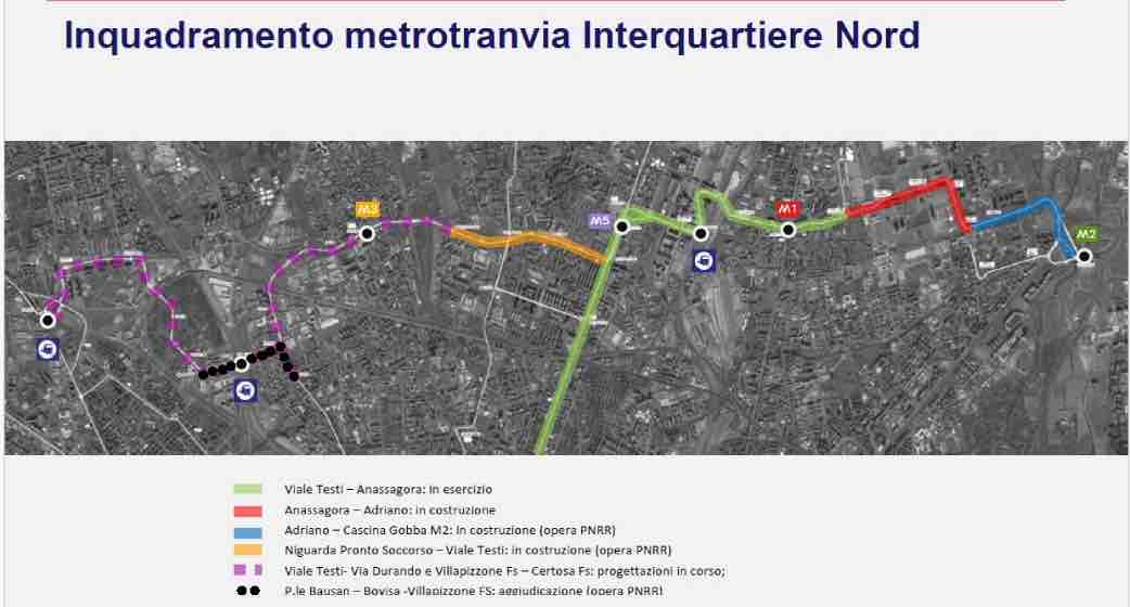 La metrotranvia 7 di Milano