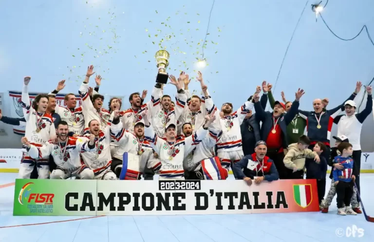 Hockey inline, Milano campione 2024, foto Semino